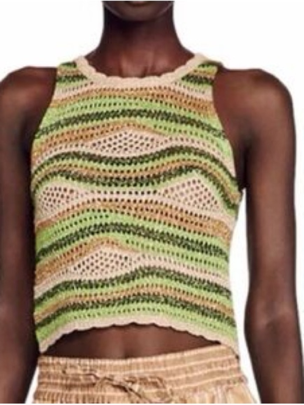 Sandro knit top